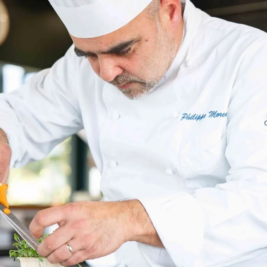 Le chef Phillipe Moreno