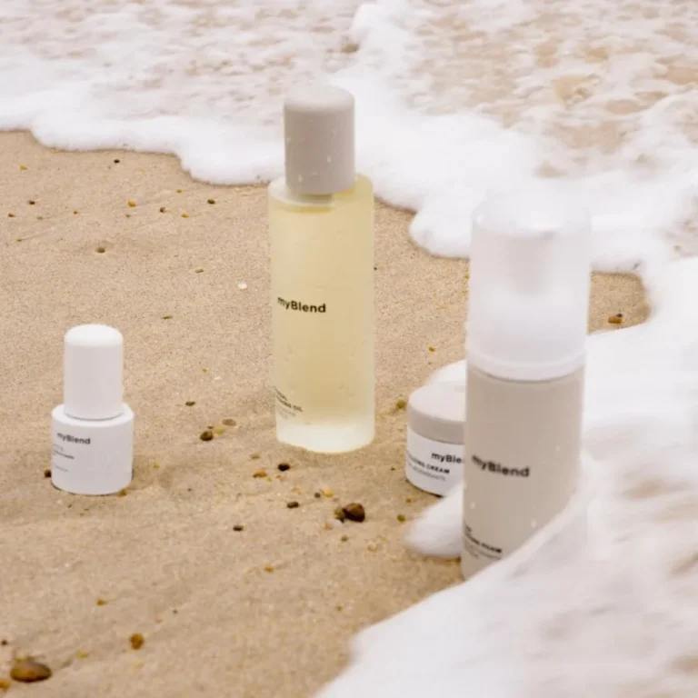 Soins myBlend sur la plage